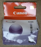 Canon CU-221BK Pixma Ink Cartridge Black Genuine OEM -- New