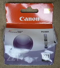 Canon CU-221BK Pixma Ink Cartridge Black Genuine OEM -- New