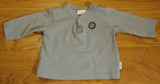 Mexx Long Sleeve Shirt Boys 6-9M Infant Cotton Gray -- Used