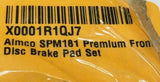 Aimco SPM181 Premium Front Disc Brake Pad Set Assembly -- New