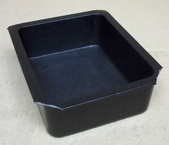 Bon Chef Food Pan 1/2 Size 13in x 11in x 4in Stainless Steel Black Enamel -- Used