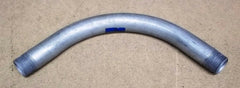 Standard Rigid Conduit Threaded Elbow 1in x 14in 90 Degree Galvanized Steel -- New