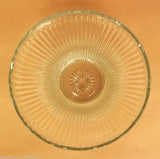 Glass Punch Bowl 12 1/2in x 12 1/2in x 7in