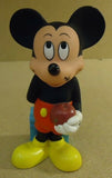 Disney Mickey Mouse Figurine 8in Plastic Multicolor Vintage -- Used