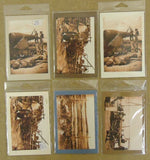 Collectible Cards/Prints 6-in x 4-in Lot of 6 Early 20th Century America War -- New