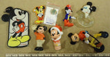 Disney Mickey Mouse Vintage Collectible Toys Set of 7 -- Used