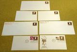 USPS Scott U547 1-1/4c Liberty Bell Authorized Non Profit Envelope Lot of 7 -- New