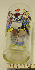 Pepsi Collectibles Disney Mickey Minnie Mouse Glass 1978 6-1/2-in Highball -- Used