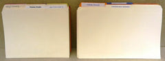 11-1/2 x 9 and 14-1/2 x 9 in. Paper Folders -- Used