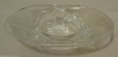 Fashion Candle Pillar Holder Crystal Rose Theme -- Used