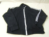 Anchor Blue Black Zip Up Sweatshirt XL Mens -- Used