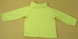 Hanna Anderson Girls Size 90 18-24m Toddler Bright Green Fleece Turtle Neck -- Used