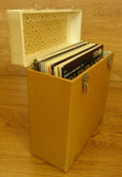 Collection of 20 Vintage Records with Storage Case -- Used