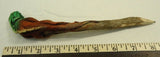 Handmade Carved Iguana Raw 8-in Stick Wood Pencil -- New