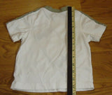 Old Navy T-Shirt Boys 18-24M Toddler Cotton White Street Tested -- Used