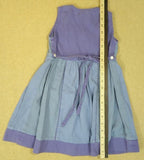 Cornelloki Girls Sleeveless Dress 2T Toddler Violet/Blue -- Used