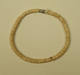 Designer Shell Bracelet Barrel Clasp 10-in Earthtoned -- New