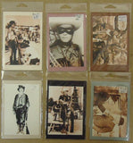 Collectible Cards/Prints 6-in x 4-in Lot of 6 Early 20th Century Famous Americans - New