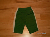 Gap Boys Track Pants 3-6m Infant Green White Stripes -- Used