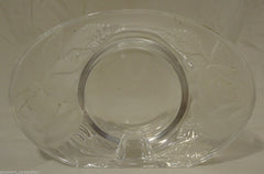 Fashion Candle Pillar Holder Crystal Rose Theme -- Used