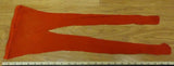 Designer Fishnet Stocking XS-S Red -- Used