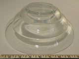 Glass Serving Bowl 10x4in