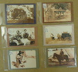 Collectible Cards/Prints 6-in x 4-in Lot of 6 Early 20th Century America -- New