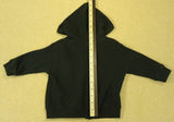 Lite Wear Boys 12-18m Toddler Aircraft Hoodie Black -- Used