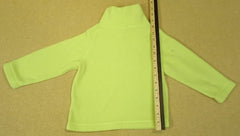 Hanna Anderson Girls Size 90 18-24m Toddler Bright Green Fleece Turtle Neck -- Used