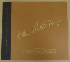 Arthur Rubinstein Beethoven RCA Victor Appassionata Sonata in F Minor OP57 -- Used