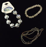 Designer Necklaces Qty 23 Shell Glass Plastic -- New