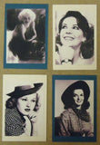 Collectible Cards/Prints Early 20th Century Famous Actresses Lot of 4 -- New