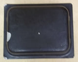 Commercial Grade Food Pan Half Size Aluminum Black Enamel 13in x 11in x 3in -- Used