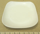 White Square Dinner Plate 8in