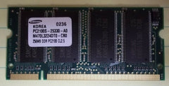 Samsung M470L3224DT0-CB0 256MB DDR PC2100 RAM -- Used