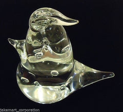 Glass Bird Paper Weight WOW