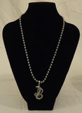 Designer Necklaces Lot of 7 Several Styles Black/Silver/White -- New