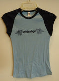 Classic Girl T-Shirt Youth Girls Size M Cotton Gray/Black Invisalign -- Used