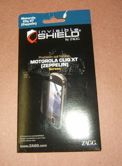 Zagg Invisible Shield For Motorola Cliq XT Zeppelin Screen -- New