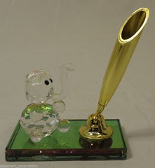 Crystal Animal Pen Holders 3in x 4in x 2in Crystal Plastic Qty 6