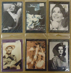 Collectible Cards/Prints 6-in x 4-in Lot of 6 Early 20th Century Famous Americans - New