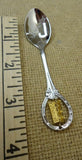 Eclectic Collection of Miniature Spoons From Around The World Qty 11 -- Used