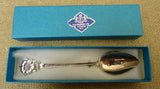 Squire Souvenir & FW Francis LTD Collectable Miniature Spoons Set of 2 -- New