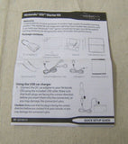 Rocketfish RF-GDS013 Nintendo DSi Starter Kit Clear Case Screen Shields Stylus Cables Earbud Car Adapter -- New