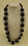 Designer Fashion Chestnut Shell Necklace With Clasp 25in -- New