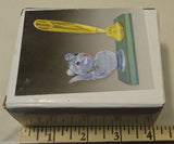 Crystal Animal Pen Holders 3in x 4in x 2in Crystal Plastic Qty 6