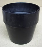 Bon Chef 9141 Condiment Pot 5.38qt Black Enamel 8in x 8in x 8in -- Used