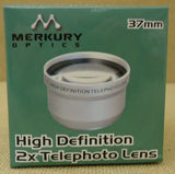 Merkury Optics CL-37T 37mm High Definition 2.0XAF Telephoto Lens -- New