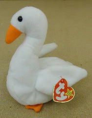 Ty Beanie Baby Gracie Swan Handmade Original Tag -- New