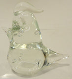 Glass Bird Paper Weight WOW